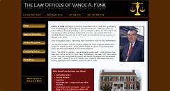 Desktop Screenshot of funklawoffices.com